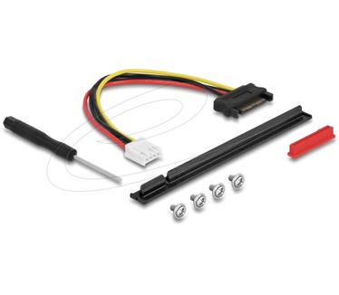 Delock M.2 Key M to PCIe x16 NVMe Adapter with 20 cm cable