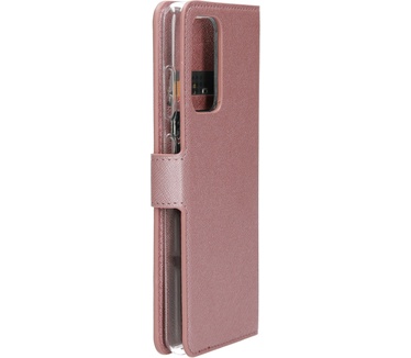 Mobiparts Saffiano Wallet Case Samsung Galaxy A52 (2021) 4G/5G Pink