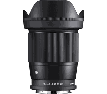 Sigma Contemporary 16mm f/1.4 DC DN Contemporary Canon RF-mount objectief