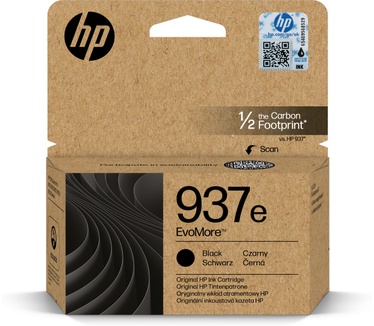 HP 937e EvoMore originele zwarte inktcartridge