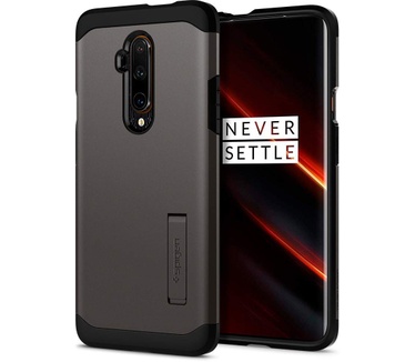 Spigen OnePlus 7T Pro Hoesje Tough Armor (7T Pro) Grijs