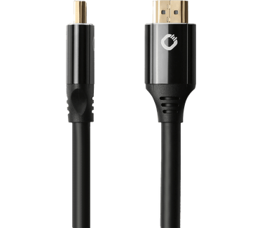 Oehlbach OEHLBACH Black Magic MKII - 8K Ultra High-Speed HDMI-kabel - 8K FUHD 60Hz 4320p / 4K 120Hz 2160p - 48Gbit/s (21:9 Cinema, 3D, Dolby Vision, Dynamic HDR 10+, VRR, eARC, UHD2) - 1,5 meter zwart Zwart