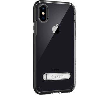 Spigen Apple iPhone X Hoesje Crystal Hybrid Zwart