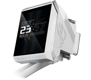 ASUS ROG Strix LC IV 360 ARGB LCD White Edition
