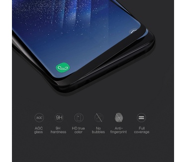 Nillkin Full Face Tempered Glass 3D CP+MAX voor Samsung Galaxy S9