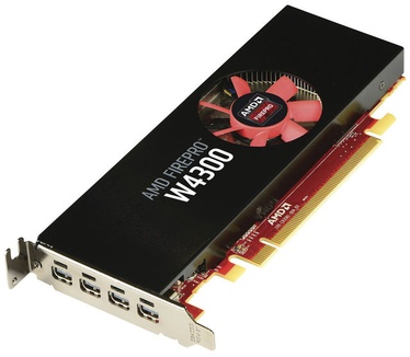 HP AMD FirePro W4300 4GB Graphics