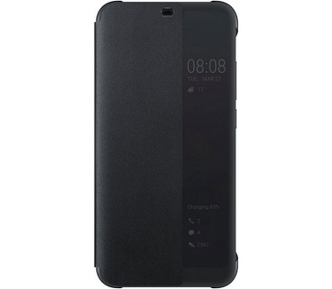 Huawei Honor 10 Smart View Flip Case - Zwart  Zwart