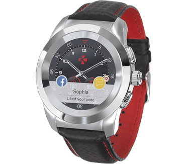 MyKronoz ZeTime Premium (44mm) Zilver (Zwart)