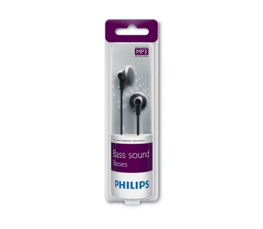 Philips SHE2000 Zwart Oortelefoon