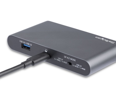 Startech.com USB-C Mini Laptop Dock - 2*4K DP, PD 100W, GbE, 2*USB