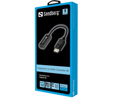 Sandberg Adapter DisplayPort1.2>HDMI 4K