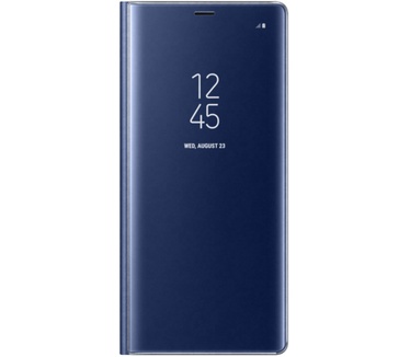 Samsung Galaxy Note 8 Clear View Standing Cover (Galaxy Note 8) Blauw