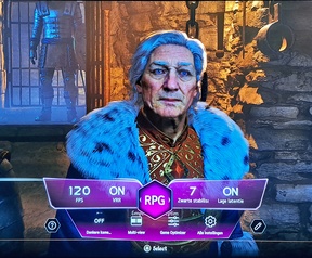 LG QNED93 - Game Dashboard