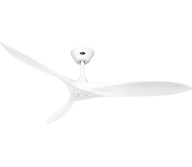CasaFan ECO AIRSCREW 152 MW-MW Plafondventilator 28 W (Ø x h) 1520 mm x 275 mm Wit (mat) Met afstandsbediening, Met wintermodus
