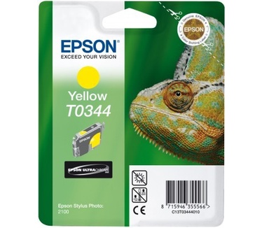 Epson inktpatroon Yellow T0344 Ultra Chrome