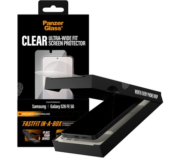 PanzerGlass PanzerGlass® Screen Protector Samsung Galaxy S26 FE 5G | Ultra-Wide Fit w. FASTFIT IN-A-BOX