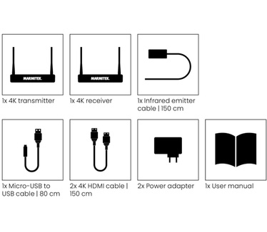 Marmitek TV Anywhere Wireless 4K Pro