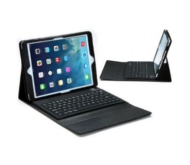 qMust Bluetooth Keyboard met Case Apple iPad Air (black)