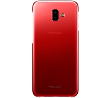 Samsung Galaxy J6+ Gradation Cover  Rood