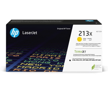 HP 213X originele high-capacity LaserJet-tonercartridge, geel