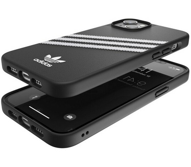 Adidas 3-Stripes Back Case Apple iPhone 14 Plus (6.7") - Zwart Zwart