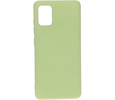 Mobiparts Silicone Cover Samsung Galaxy A51 (2020) Pistache Green