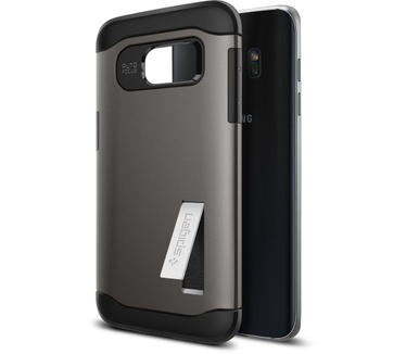 Spigen Slim Armor Samsung Galaxy S7 edge Case - Gunmetal