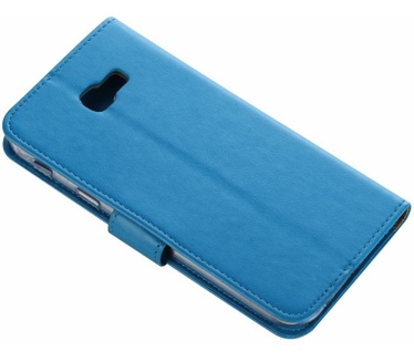 Luxe Lederen Bookcase hoesje voor de Samsung Galaxy A7 2017 - Blauw (Samsung Galaxy A7 2017) Blauw