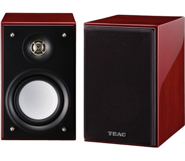 Teac HR-X101-SC Mikro-CD-System (UKW-Tuner, Hi-Res Streaming, CD, Bluetooth, aptX, Zweiwege-Lautsprecher) silber/kirschholzfarben