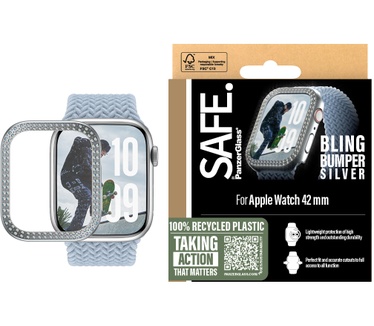 PanzerGlass SAFE by PG Scrn Bump Silv Watch 45mm