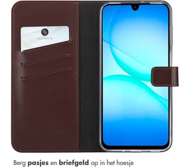 Selencia Echt Lederen Bookcase