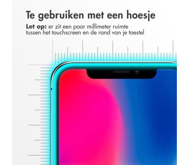 Accezz Gehard Glas Screenprotector 2-pack Apple iPhone 11 Pro / Xs / X
