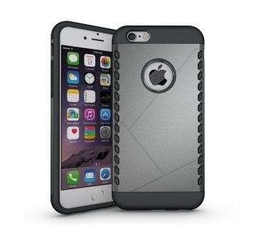 qMust Apple iPhone 6 / 6s Rugged Shell - Grey