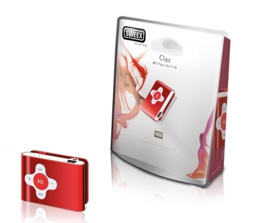 Sweex Sweex Clipz  4GB Rood