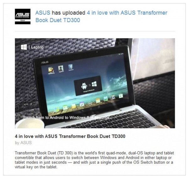 Asus Transformer Duet
