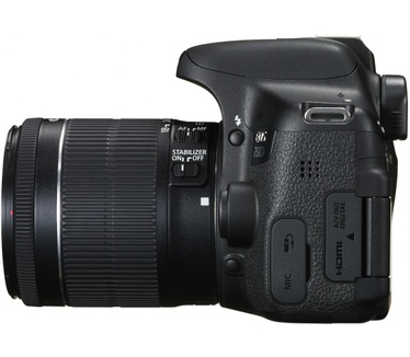 Canon EOS 750D + 18-55 f/3.5-5.6 + 50mm f/1.8 Zwart