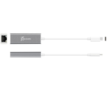 j5create JCE133G-N USB-C™ naar Gigabit Ethernet Adapter