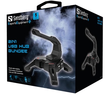 Sandberg 2in1 USB Hub Bungee