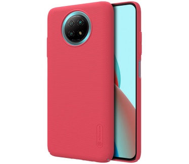 Nillkin Frosted Shield Hard Case Xiaomi Redmi Note 9T - Rood Rood