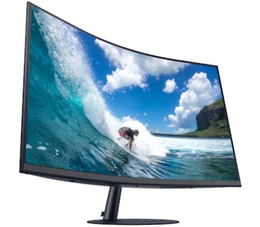 Samsung C24T550FDU Zwart