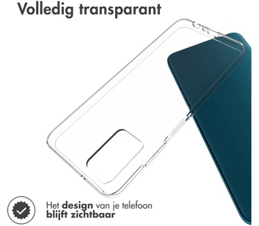 Accezz Clear Backcover Nokia G22 - Transparant
