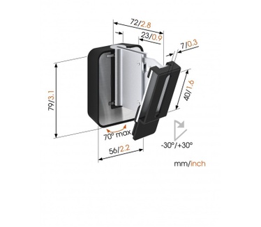 Vogel's Vogels SOUND 3200 luidspreker muurbeugel zwart (8151260)