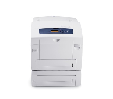 Xerox ColorQube 8570ADT, printer, kleur, 40 PPM, A4, 2400 finepoint, 2 x 525 vel, multifunctionele lade voor 100 vel, 512MB, dubbelzijdig printen, 10/100/1000 base T-ethernet, USB, PCL5c, Adobe PS3