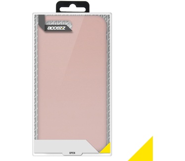 Accezz Liquid Silicone Backcover iPhone 8 Plus / 7 Plus - Pink Sand (iPhone 8 Plus, iPhone 7 Plus) Roze