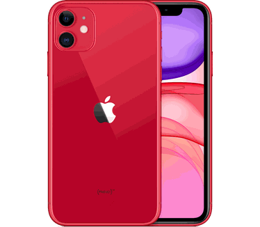 Apple iPhone 11 256GB  (usb-C kabel) Rood