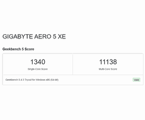 Intel Core i7-12700H Geekbench