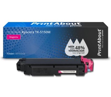PrintAbout Huismerk Kyocera TK-5150M Toner Magenta