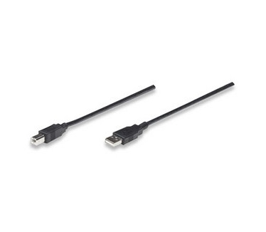 Manhattan 0.5m USB 2.0 A M/B M