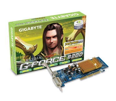 Gigabyte  Geforce 6200 Gigabyte Geforce 6200
