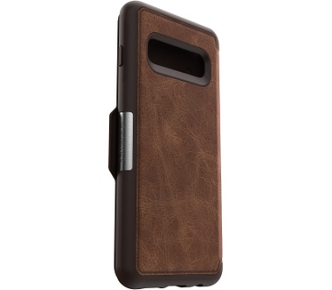 Otterbox Strada Premium Leather Folio Case Samsung Galaxy S10  Bruin